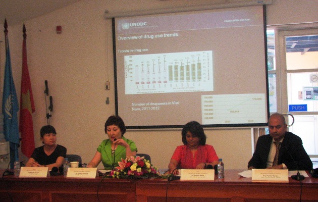 ປະກາດບົດລາຍງານສະພາບຢາເສບຕິດໂລກ2013